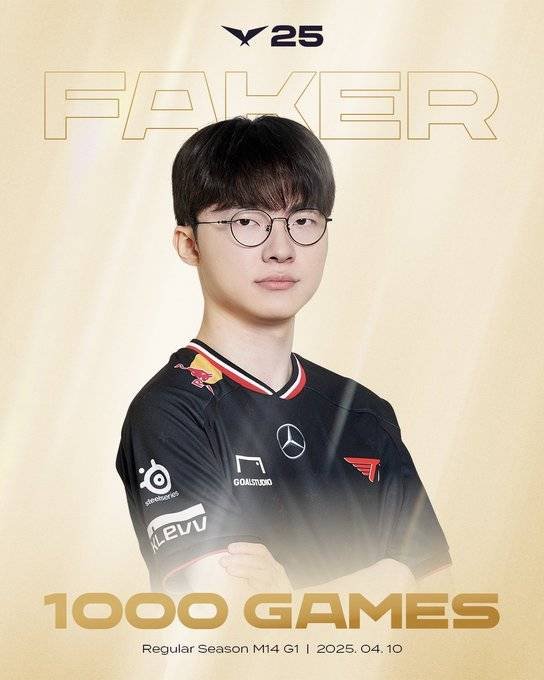 必赢电竞传奇再续写Faker成LCK史上首位千场选手(图1)